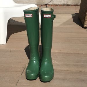 Hunter Tall Rain Snow Waterproof Boots